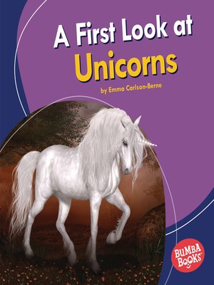 cover image of A First Look at Unicorns